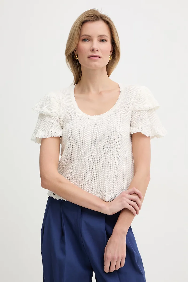 Twinset pulover pentru femei, din bumbac