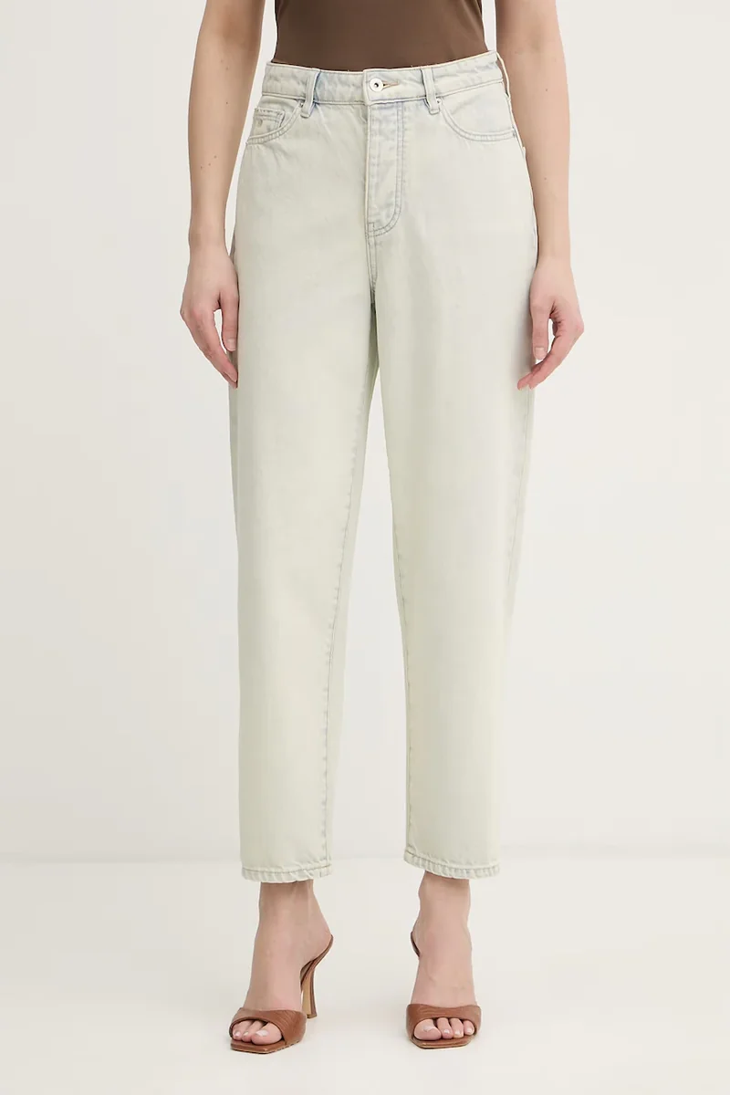 Armani Exchange blugi carrot pentru femei