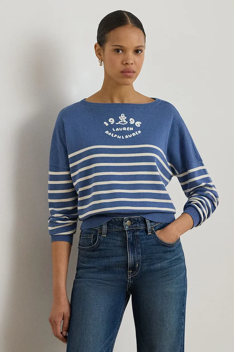 Lauren Ralph Lauren Pulover pentru femei, din bumbac