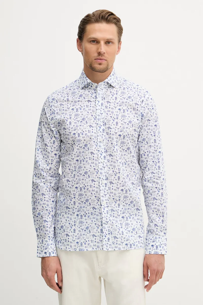 Hackett London cămașă pentru bărbați, din bumbac