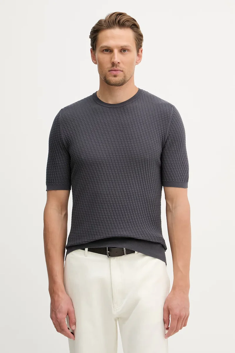 Trussardi pulover pentru bărbați, din bumbac