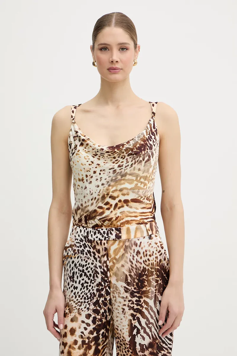 Marciano by Guess bluză cu bretele pentru femei, cu vâscoză GWENDA