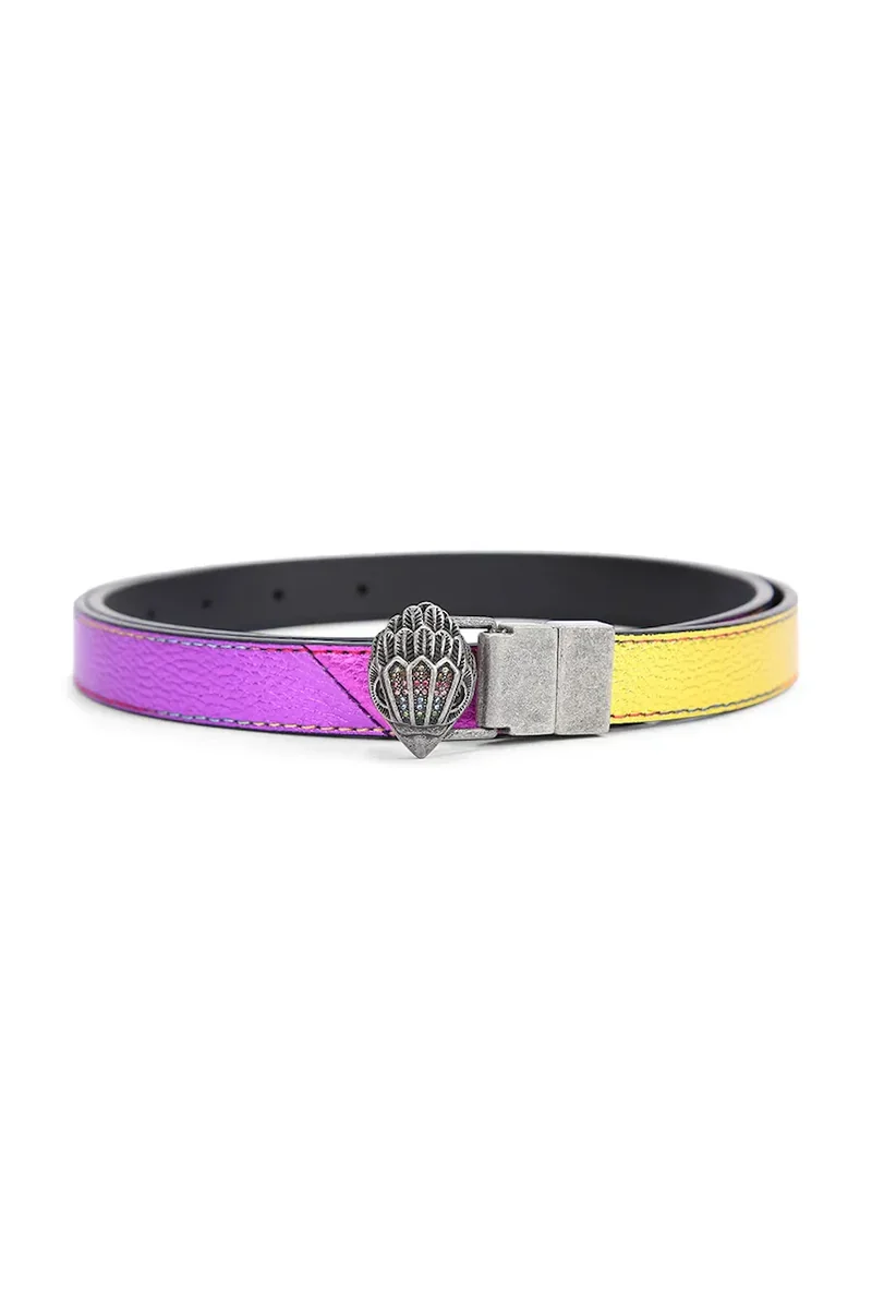 Kurt Geiger London curea reversibilă pentru femei, din piele Eagle Belt