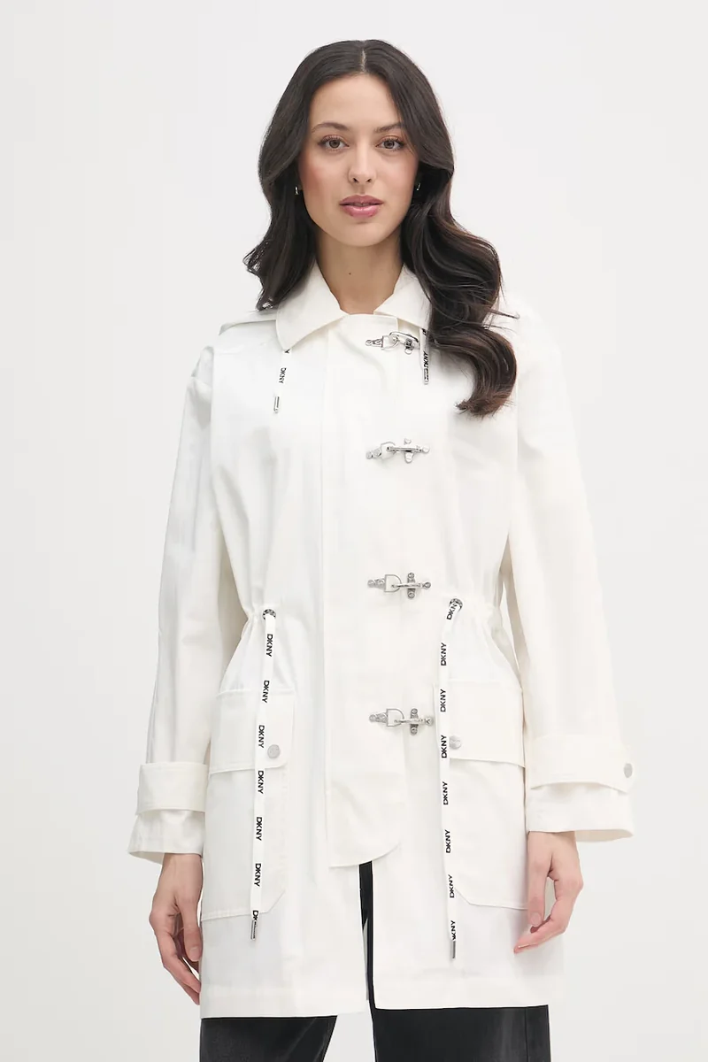 DKNY jachetă pentru femei, din bumbac