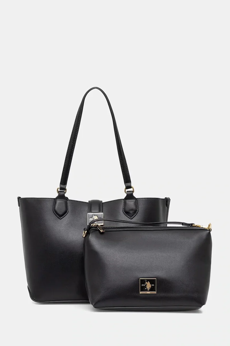 U.S. Polo Assn. geantă shopper pentru femei, cu imitație de piele MARGARET