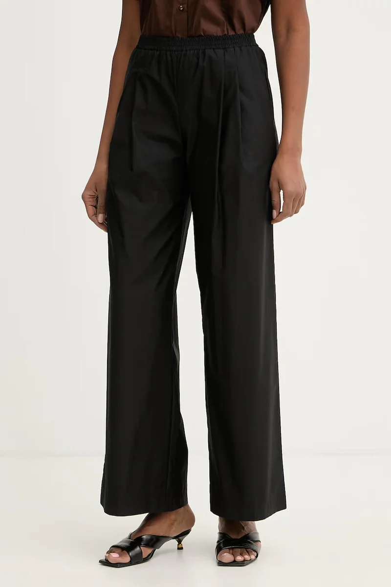 Twinset pantaloni pentru femei, din bumbac