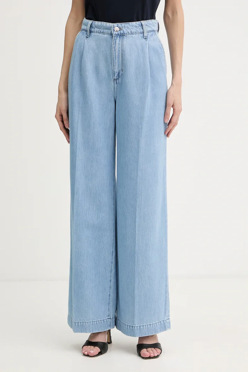 Liu Jo blugi wide leg pentru femei