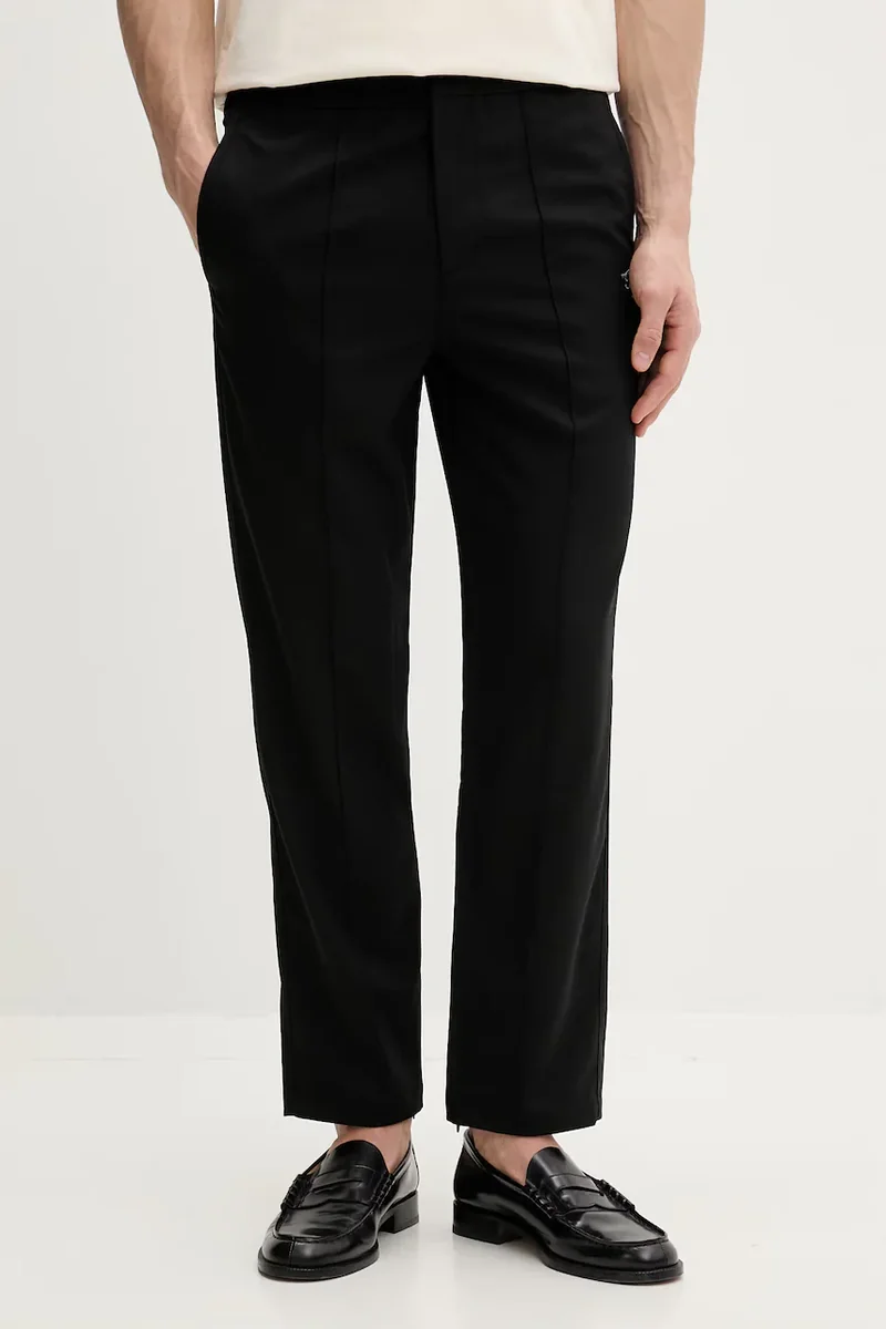 Filling Pieces pantaloni de lână Coach Twill Wool