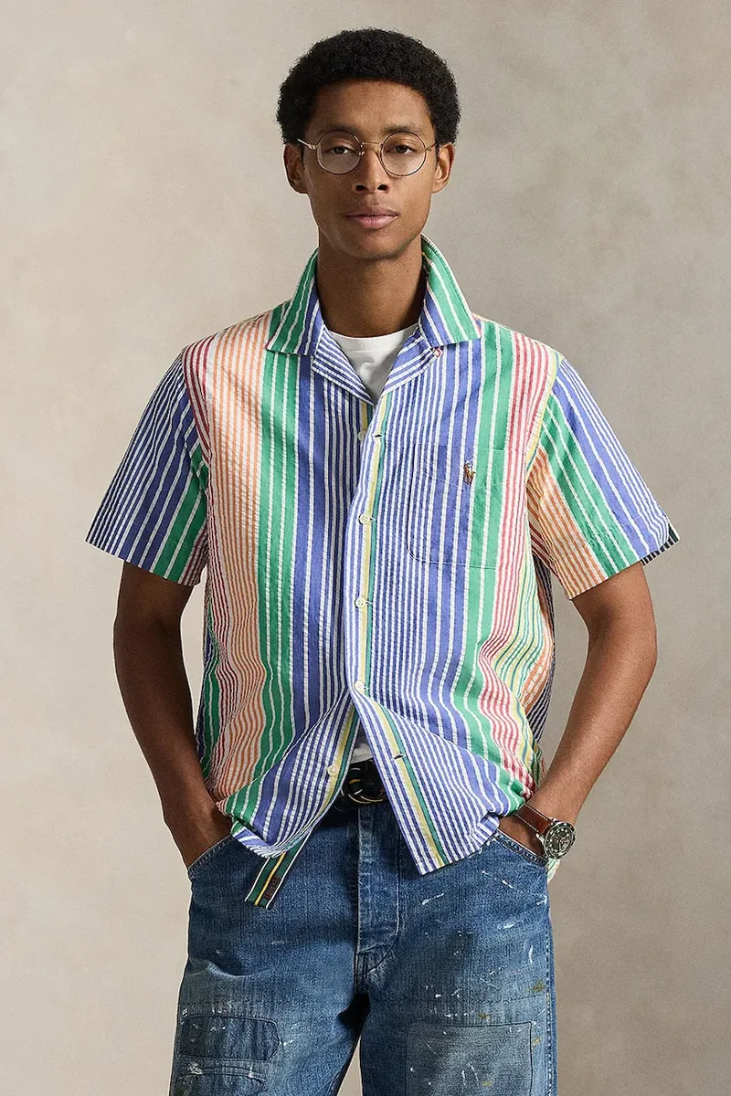 Polo Ralph Lauren cămașă pentru bărbați, din bumbac