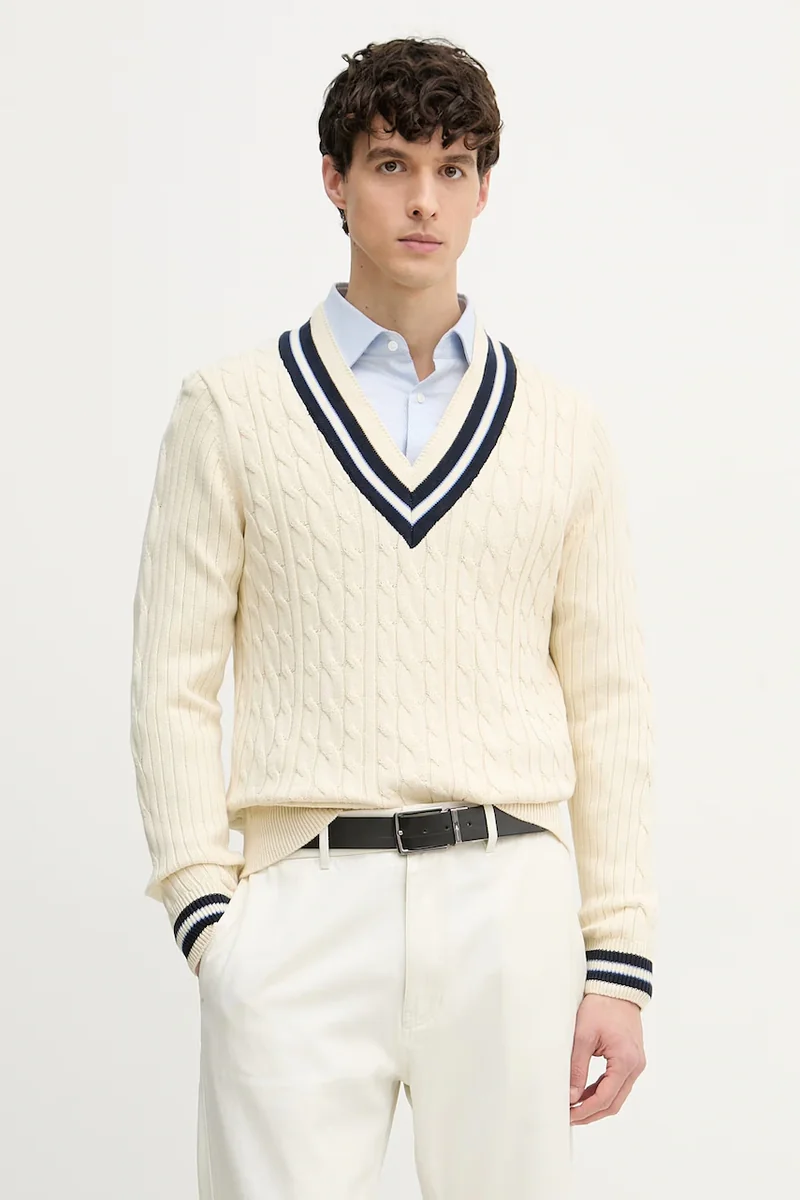 Hackett London pulover pentru bărbați din bumbac
