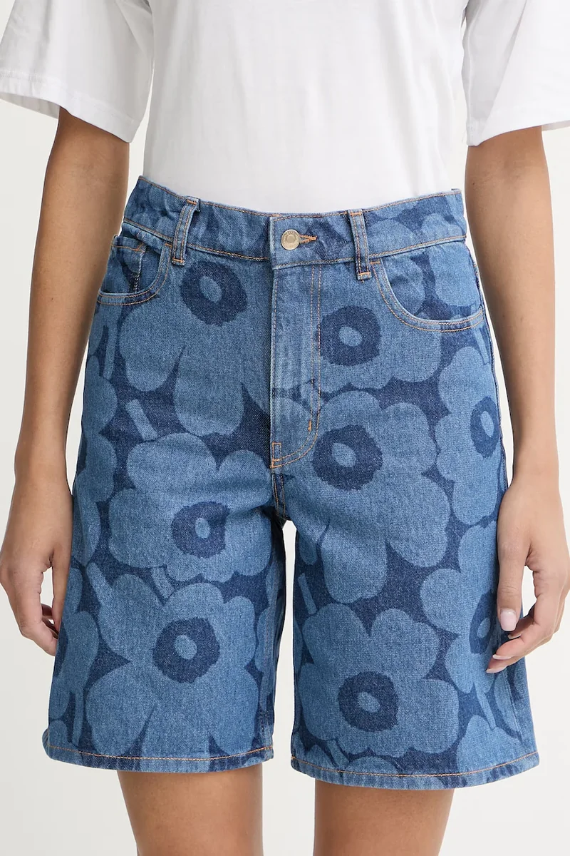 Marimekko Bermupentru femei, din denim