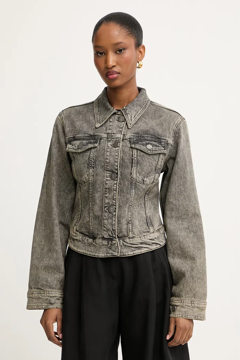 Pinko jachetă scurtă pentru femei, din denim