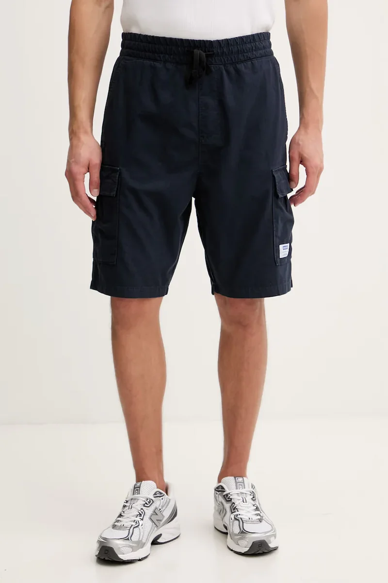 HUGO Blue pantaloni scuți cargo pentru bărbați, din bumbac Giulio262D