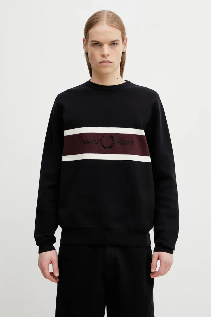 Fred Perry pulover de bumbac