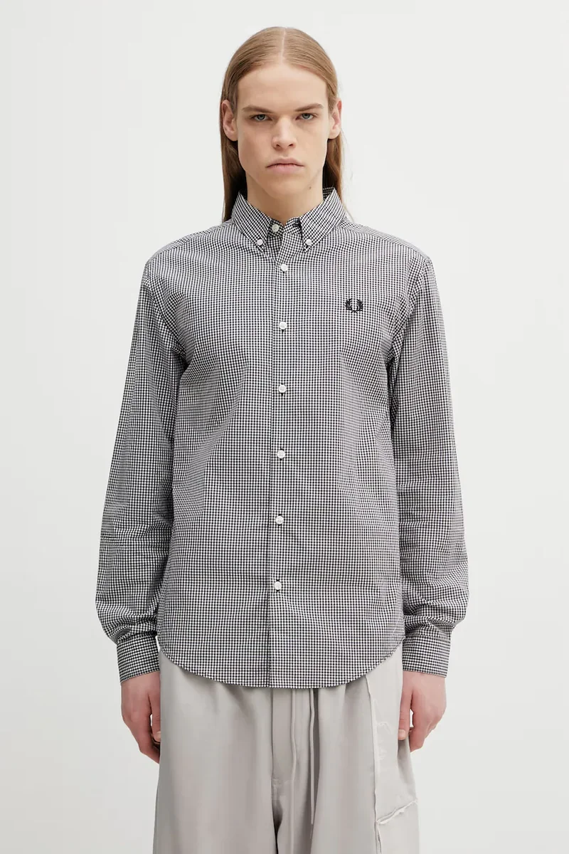 Fred Perry cămașă din bumbac