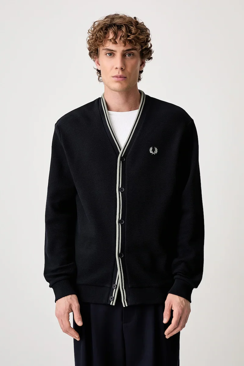 Fred Perry cardigan bărbătesc din bumbac