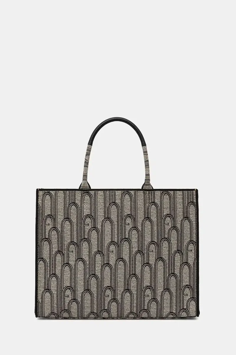 Furla geantă tote pentru femei, din bumbac Opportunity L Tote