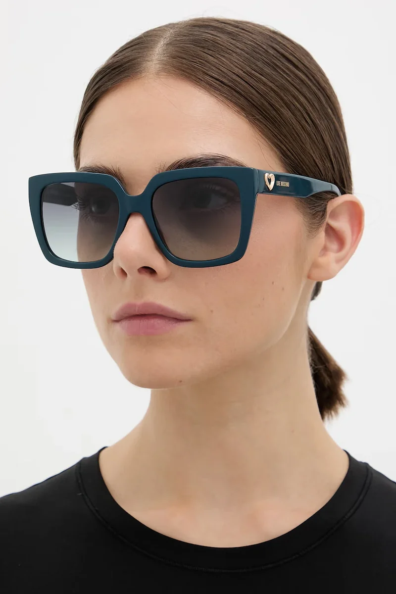 Love Moschino ochelari de soare pătrați femeiești