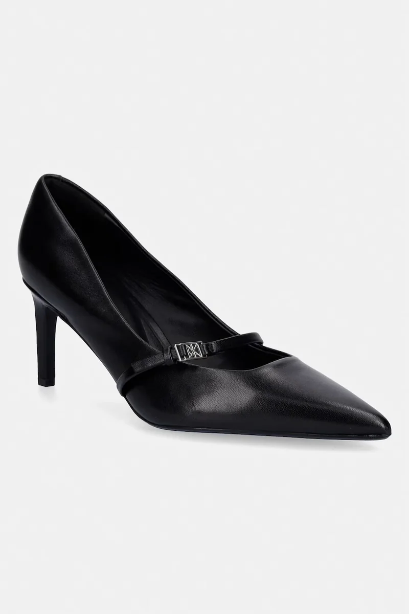Calvin Klein stiletto din piele ESS STILETTO 70 MJ LTH HDW