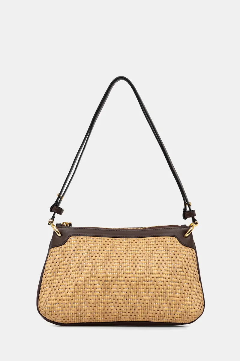 Pollini geantă crossbody pentru femei împletită