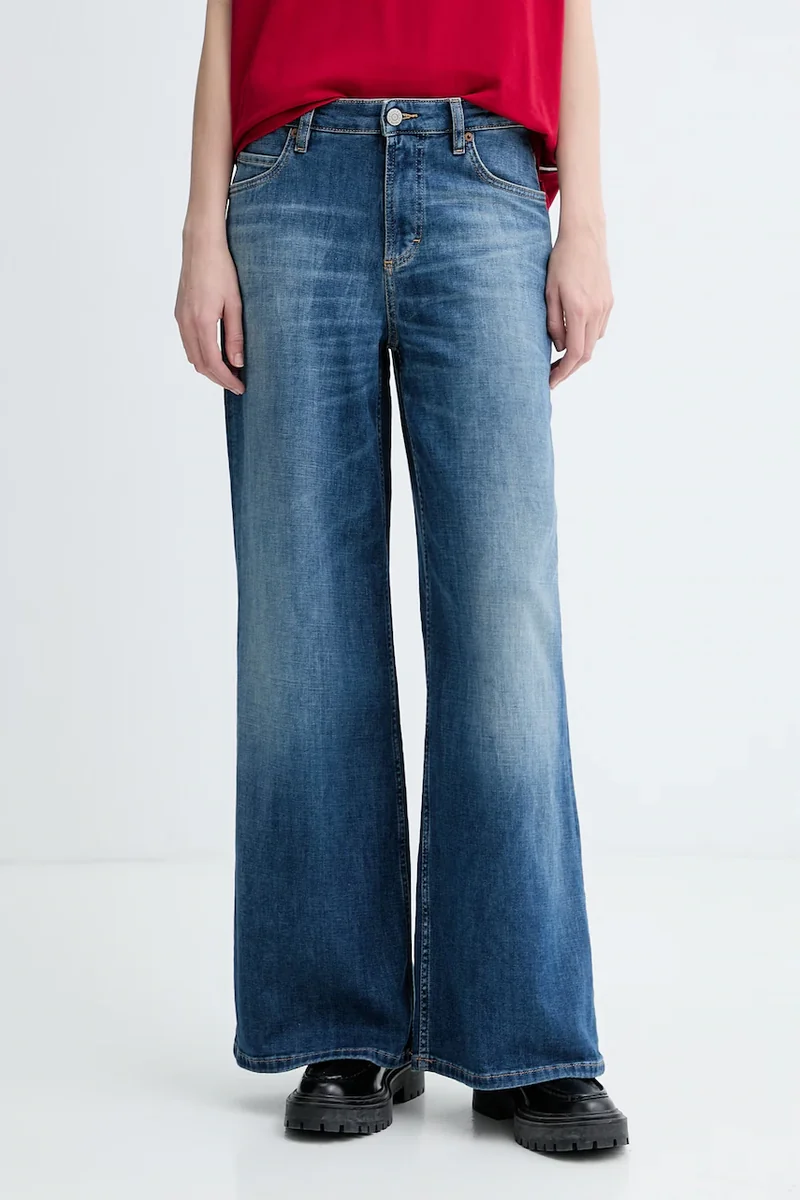 Marc O'Polo blugi wide leg pentru femei