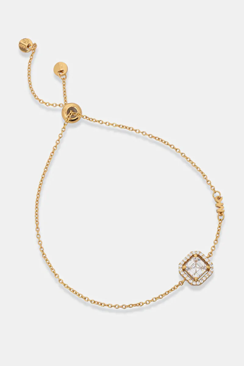 Michael Kors brățară pentru femei argint placat cu aur zirconiu cubic