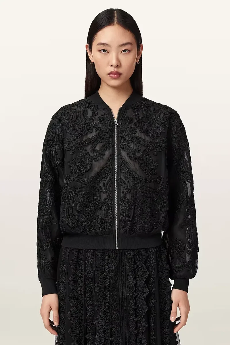 AllSaints geacă bomber pentru femei JADE