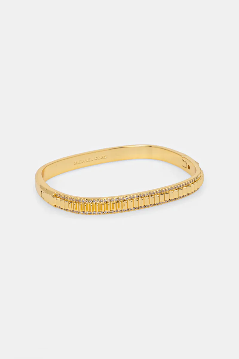 Michael Kors brățară pentru femei, din alamă cu zirconiu cubic