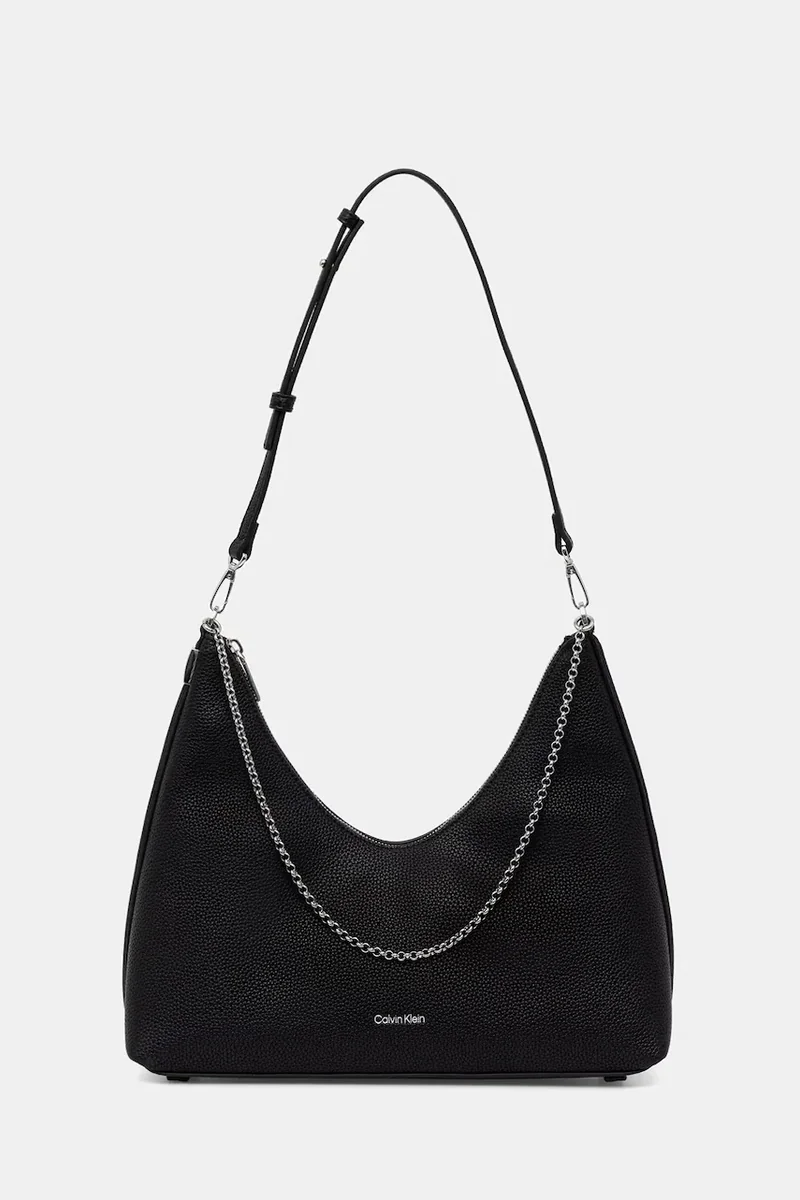 Calvin Klein hobo bag pentru femei cu imitație de piele