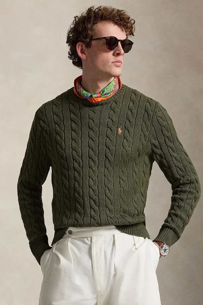 Polo Ralph Lauren pulover bărbătesc din bumbac