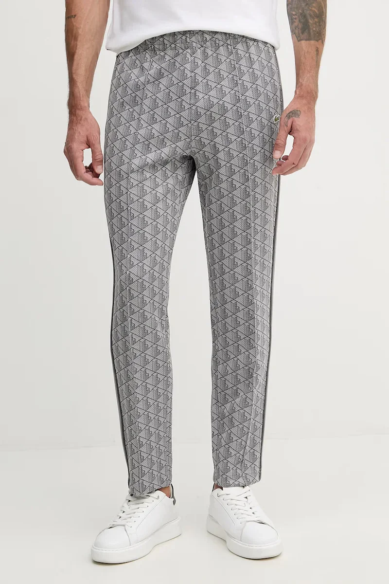 Lacoste pantaloni de trening bărbătești cu bumbac