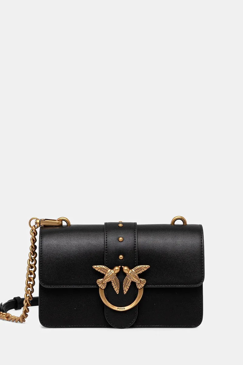 Pinko geantă crossbody pentru femei din piele
