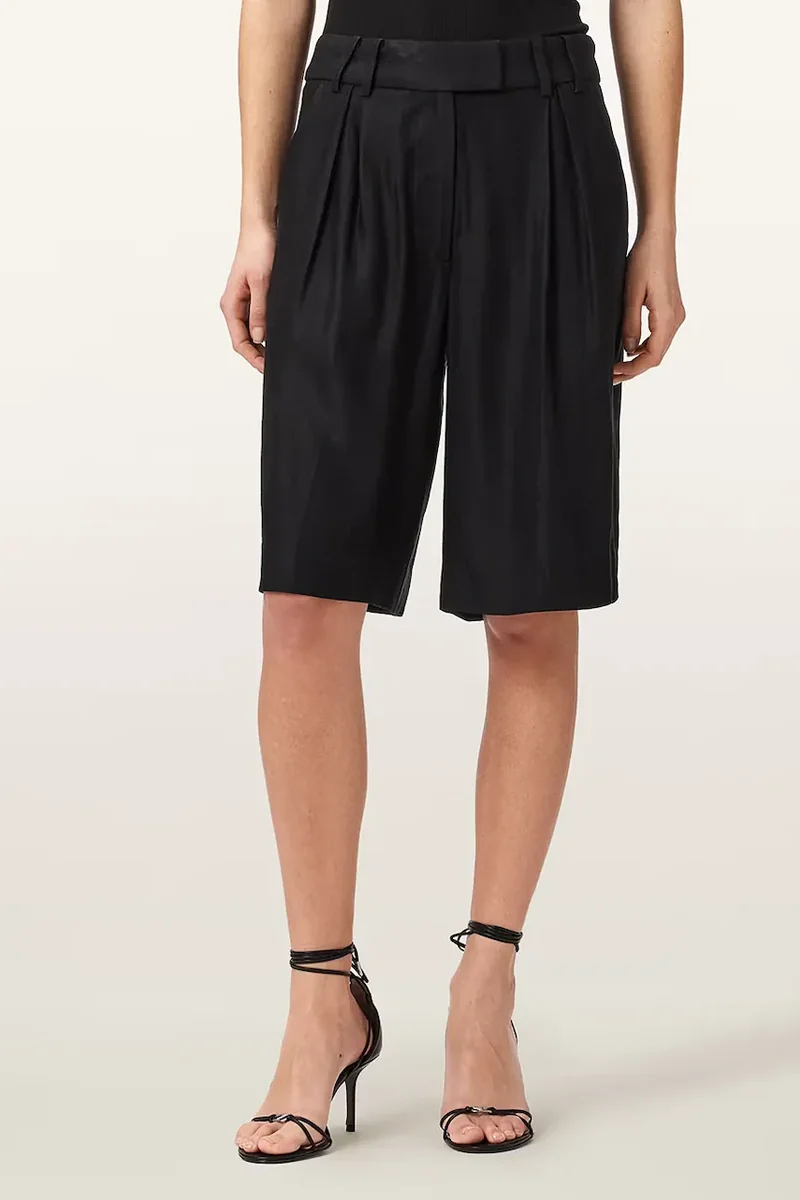AllSaints pantaloni scurți pentru femei, din in CHARLEY