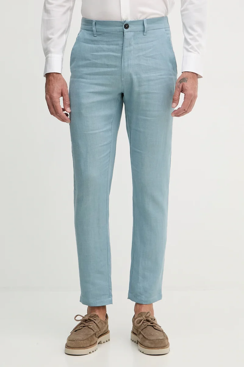 Trussardi pantaloni pentru bărbați, din in