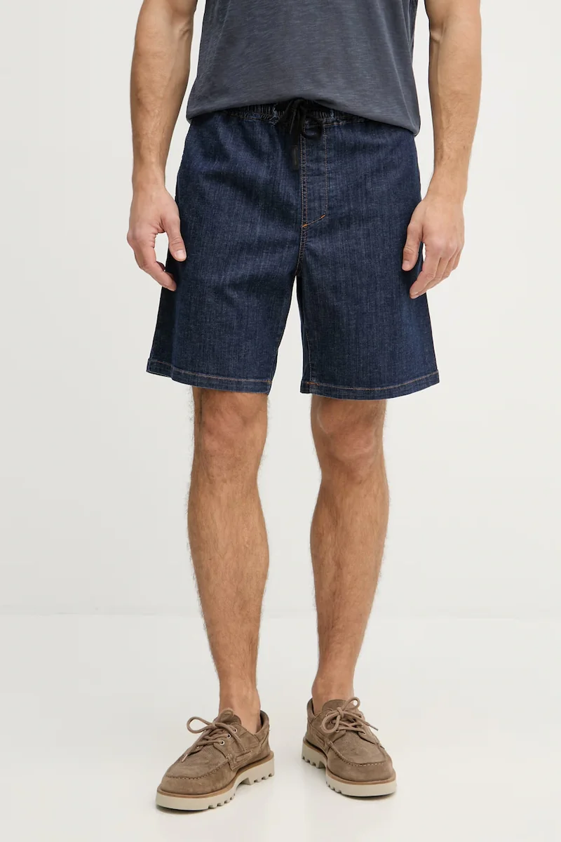 Trussardi pantaloni scurți pentru bărbați, din denim