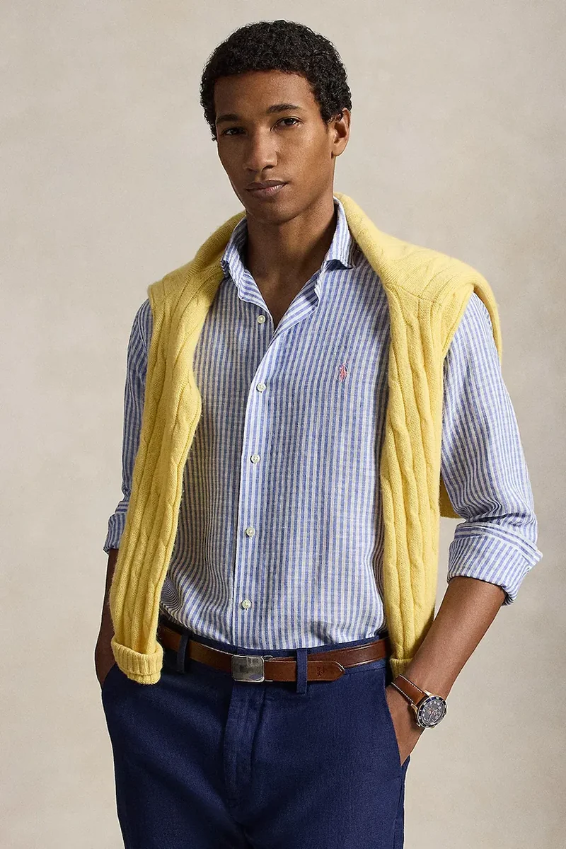 Polo Ralph Lauren cămașă pentru bărbați, cu in