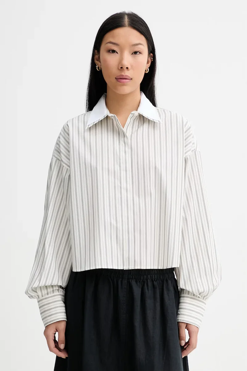 rag & bone cămașă pentru femei, din bumbac Marin