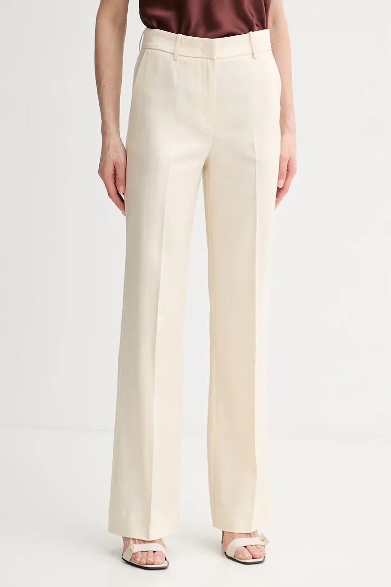 ERMANNO Firenze pantaloni de costum femei cu in