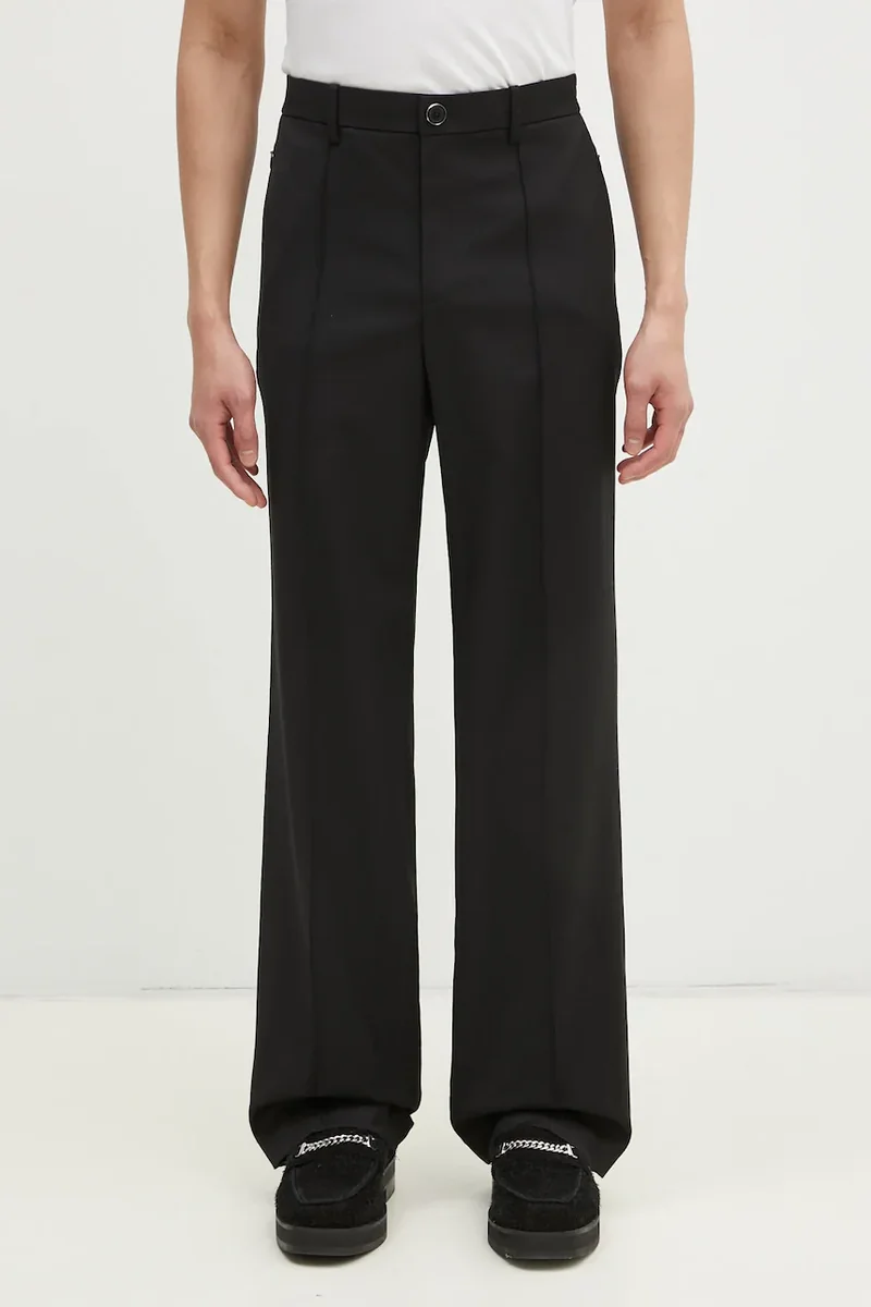 Helmut Lang pantaloni de lână Relaxed Trouser.Suit