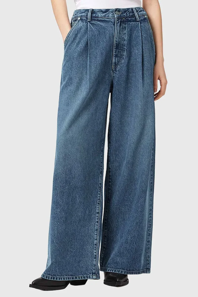 AllSaints blugi wide leg pentru femei HAZE
