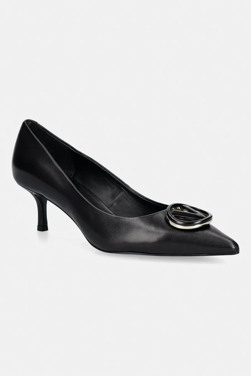 Valentino stilettos din piele Decollete kitten