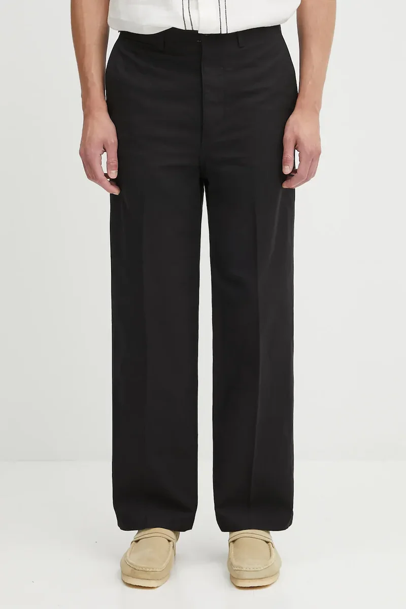 Visvim pantaloni de bumbac ex wide chino pants