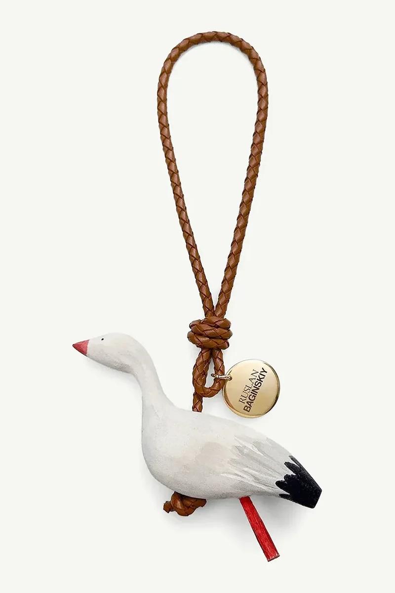RUSLAN BAGINSKIY breloc Ruslan Baginskiy Bag Charm: Stork