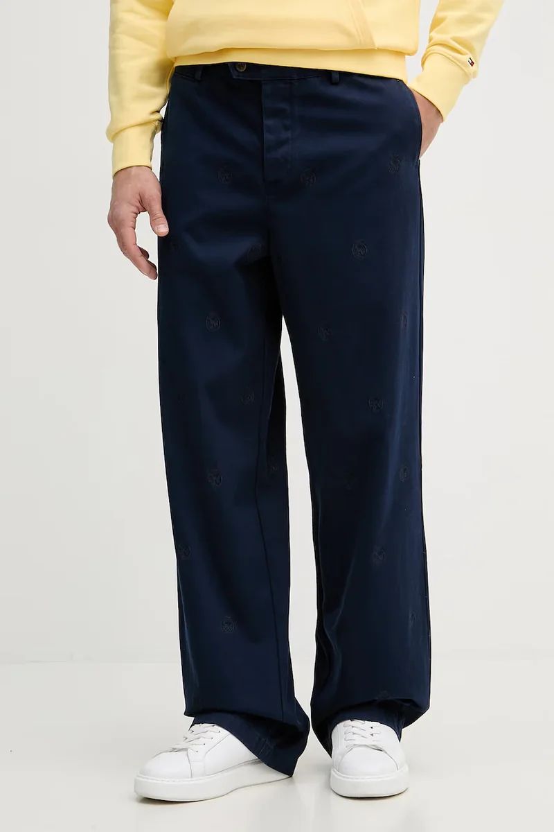 Tommy Hilfiger pantaloni pentru bărbați, din bumbac