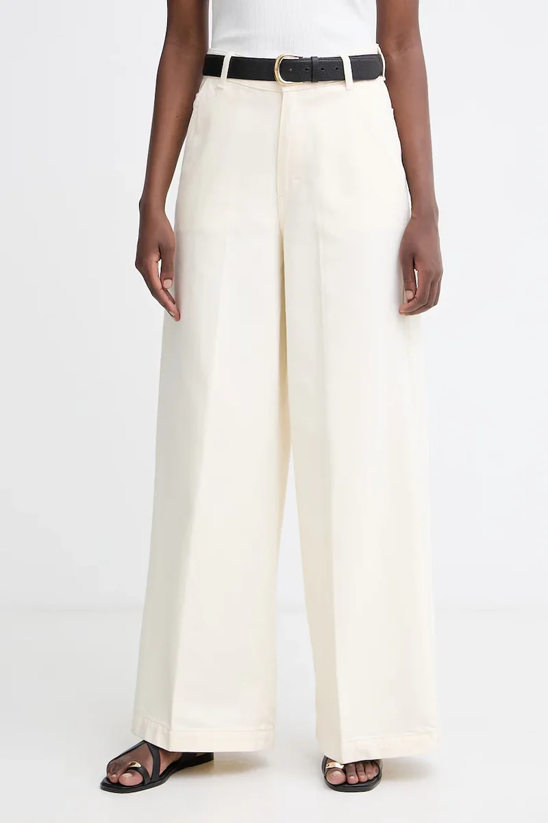 BOSS blugi wide leg pentru femei CENTRAL 4.0