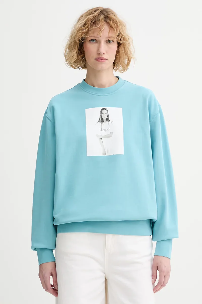 Calvin Klein hanorac pentru femei, din bumbac