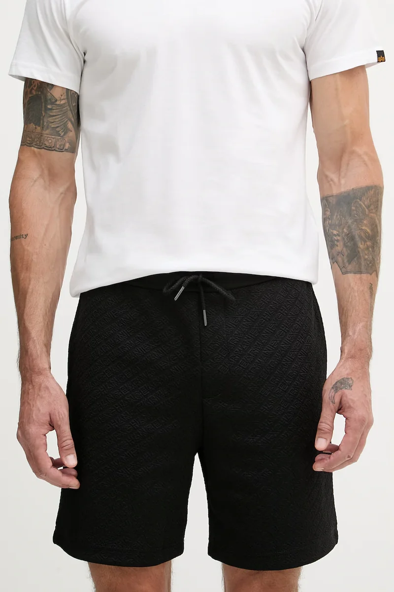 Armani Exchange pantaloni scurți de trening pentru bărbați