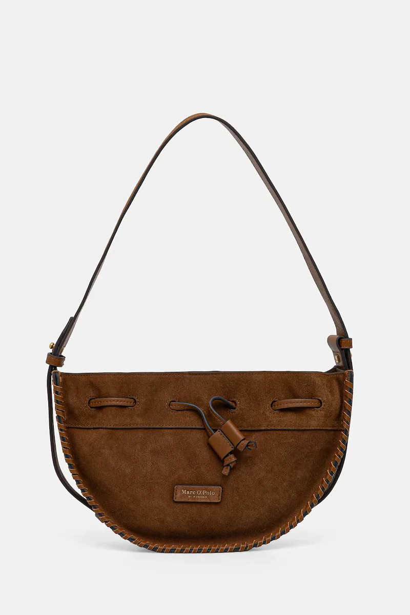 Marc O'Polo geantă crossbody pentru femei, din piele întoarsă