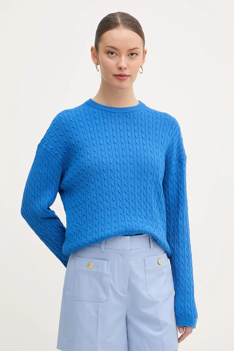 Tommy Hilfiger pulover pentru femei, cu bumbac