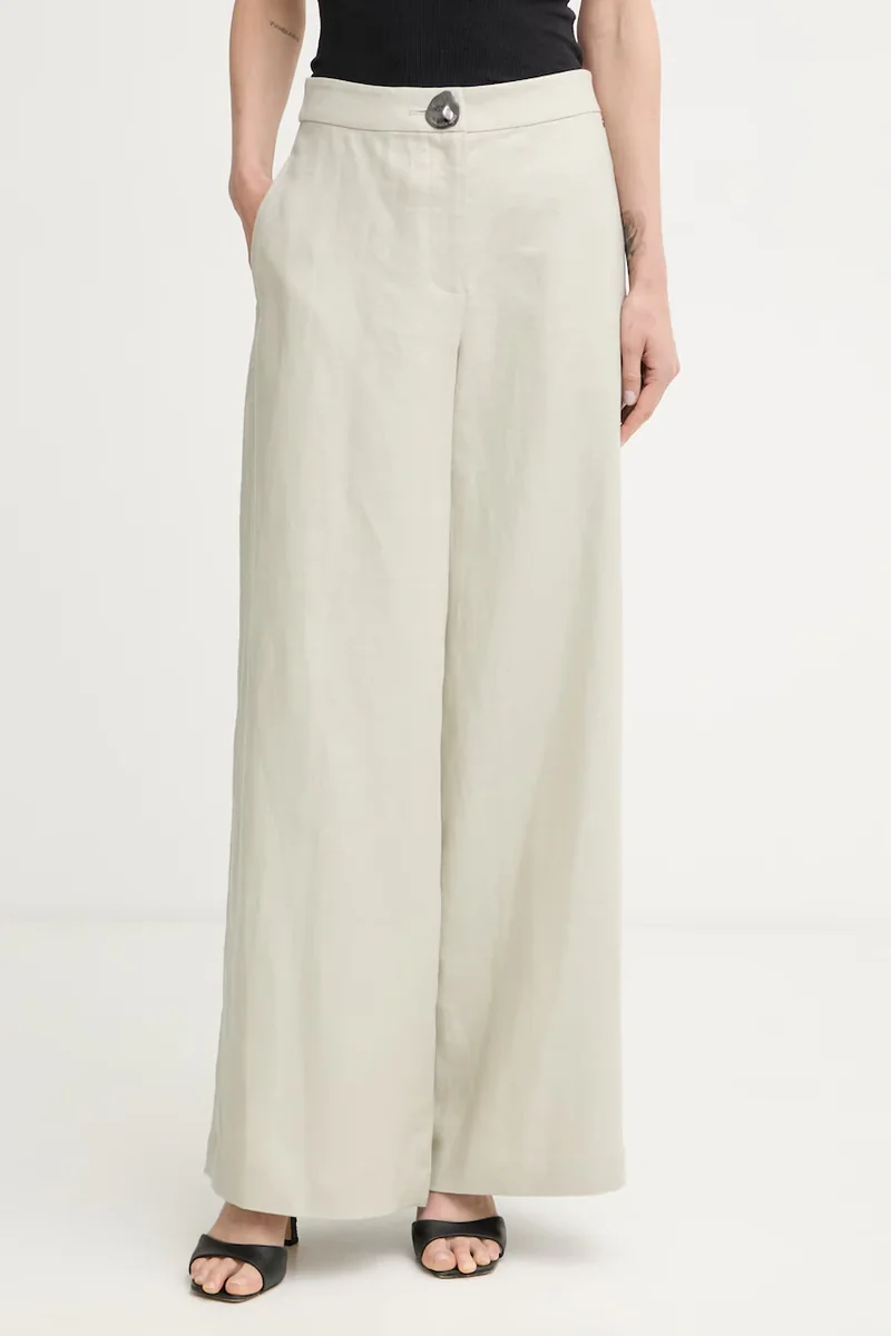 Armani Exchange pantaloni pentru femei, din in